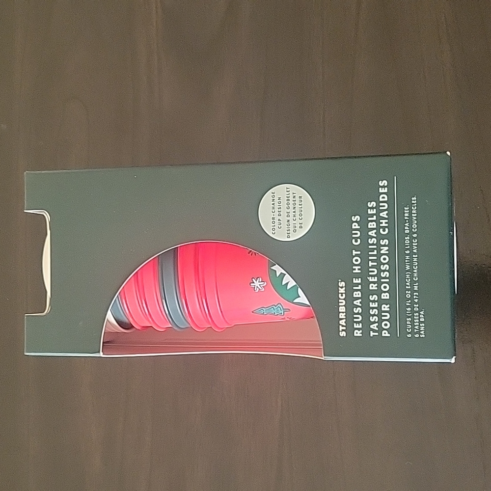 Holiday Starbucks Reusable Hot Cups
